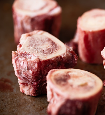 Beef bones with marrow